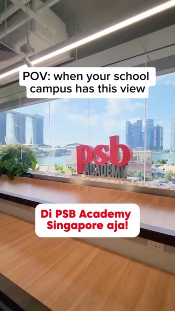 Study in PSB Academy, Singapore 🇸🇬 Bisa dapat ijazah dari university partners di UK, Australia & New Zealand! 
✅ Durasi waktu study lebih cepat
✅ Hands-on materials
✅ Same curricullum 
✅ Affordable tuition fee

Yuk segera daftar ke PSB Academy! Ikutan juga Q&A with Om @suwitouniversal tentang Tips & Tricks Study in Singapore 👇🏻 
📅 Senin, 20 Juli 2026
⏰ 20.00 WIB
📍 Online via Zoom
GRATIS! RSVP: 0851-0000-8130

See you soon, Parents & Students 😊

#studyabroad #studyinsingapore #psbacademy #kuliahluarnegeri #beasiswaluarnegeri