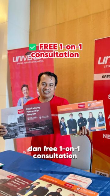 Come & join @universalstudyabroad.id s International EduFair 2026! Get info on scholarships & study abroad application tips to Canada, Australia, New Zealand, UK & Ireland 🇨🇦🇦🇺🇳🇿🇬🇧🇮🇪

📅 Minggu, 28 Juni 2026
⏰ 14.00-16.00 WIB
📍 Hotel Neo Puri Indah, Jakarta 
RSVP: 0851-0000-8130
GRATIS!

Meet the University Representatives & get FREE 1-on-1 consultation with our experienced Study Abroad Counsellors 😊

See you, Parents & Students! 

#StudyAbroad #EducationFair #EduFairJakarta #KuliahLuarNegeri #BeasiswaLuarNegeri